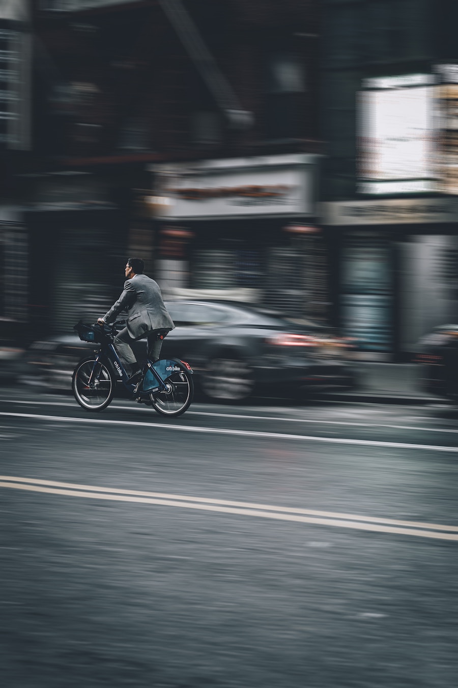 Man Cycling