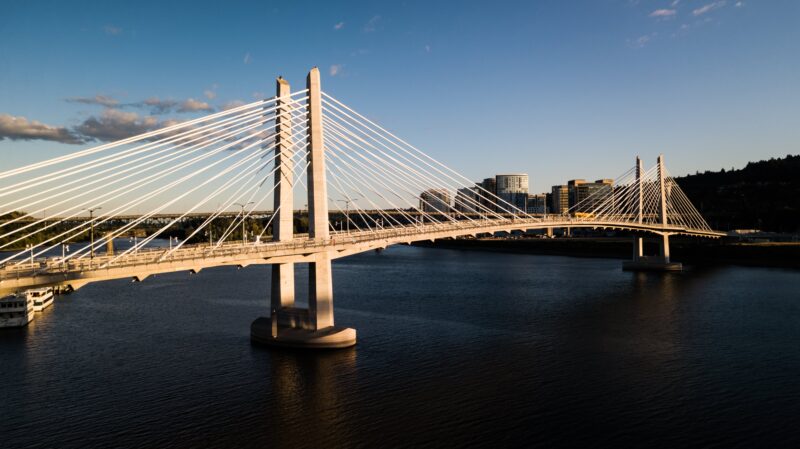 Bridge in Portland, USA